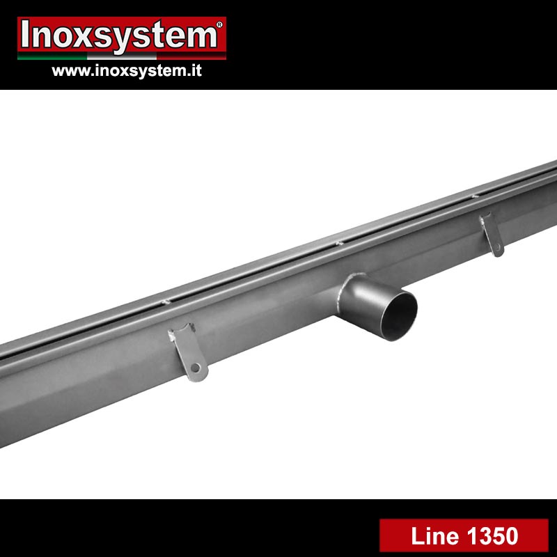 line 1350 Channel with heelsafe slot with direct unloading that cannot be inspected in stainless steel