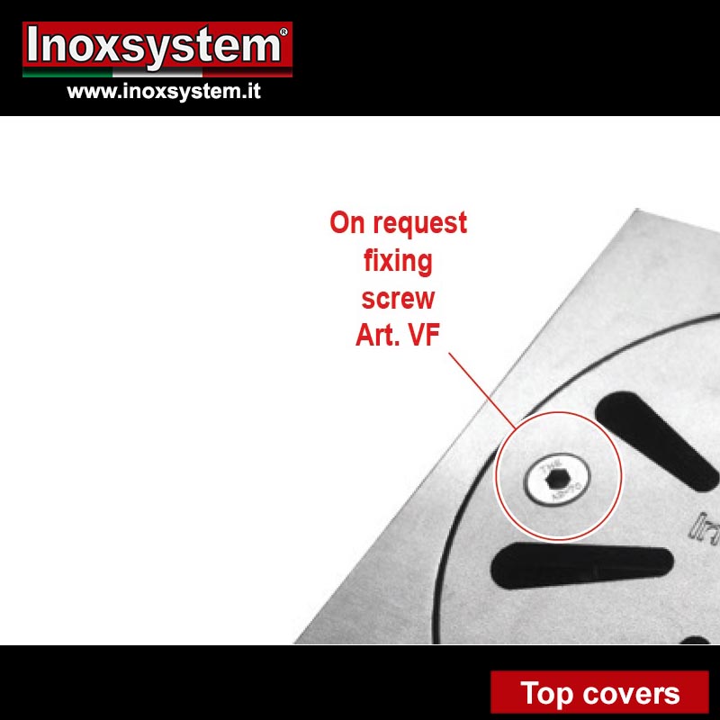  Fixing Different types of top inner covers available on request