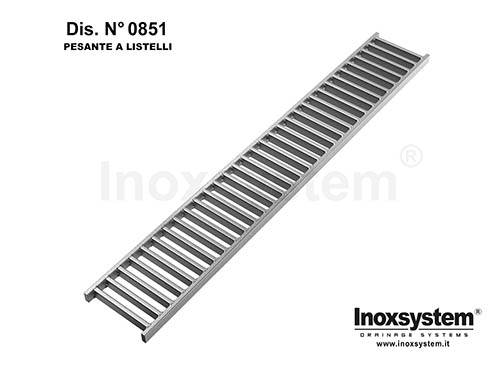Heavy duty ladder gratings flat bars 25x8 mesh width 20 in stainless steel