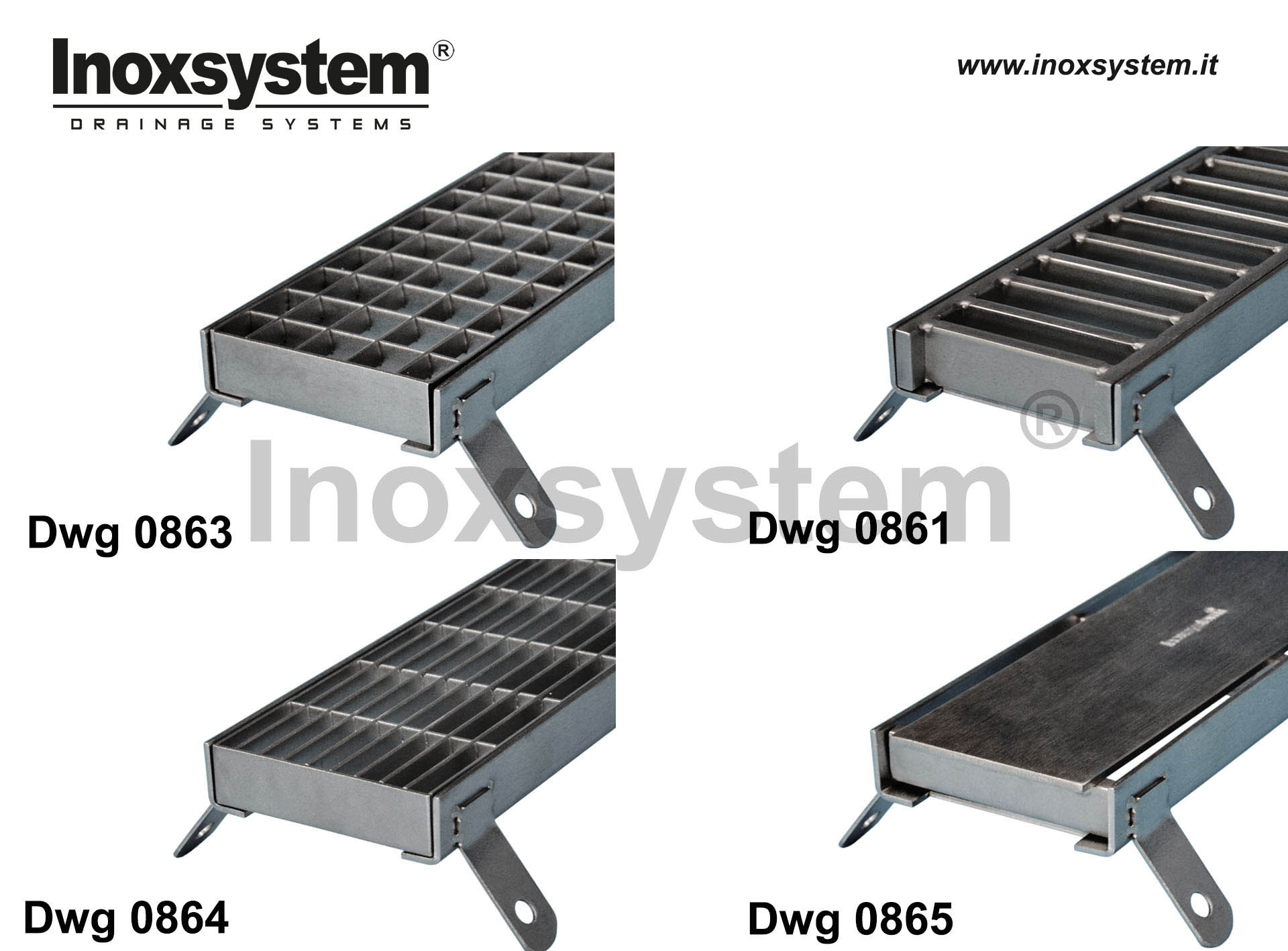 Accessories for gratings stainless steel sub frame for inspection gratings