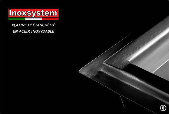 Stainless steel waterproof membrane holder