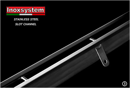 Stainless steel slot channel