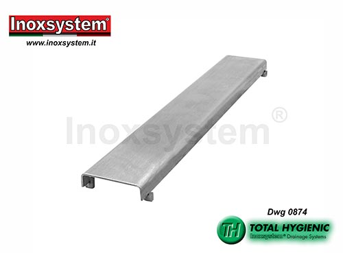 Inoxsystem® Total Hygienic Design grating made of stainless steel – Antibacterial